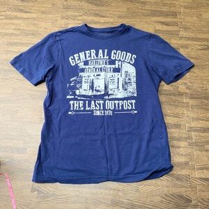 Blue Graphic T-Shirt